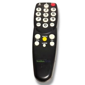 Suddenlink Remote Delta Senior Large Button Remote Control Tested Works!